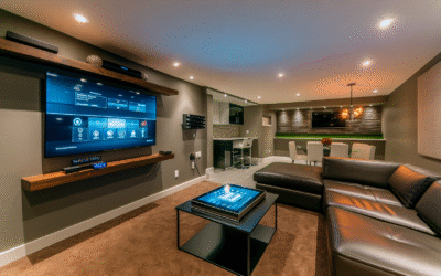 Turning Basements into Smart Spaces: The Role of Technology in Custom Basement Development in Saskatoon
